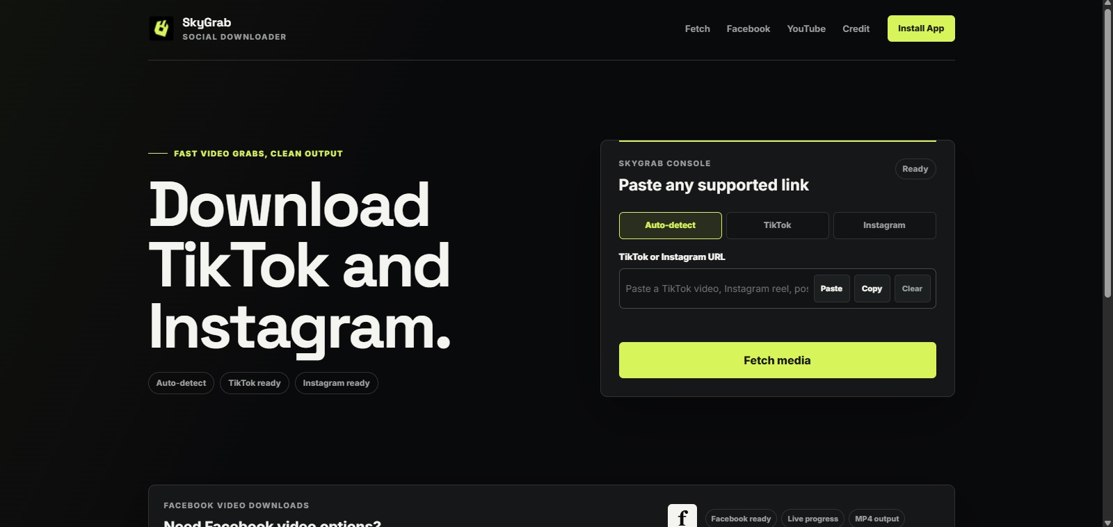 SkyGrab downloader project